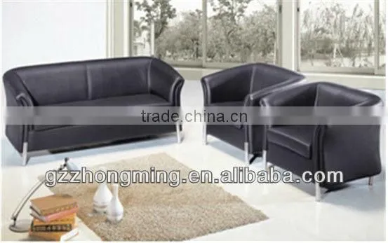 Modern Black Pu Leather Cheap Sofa SF-023