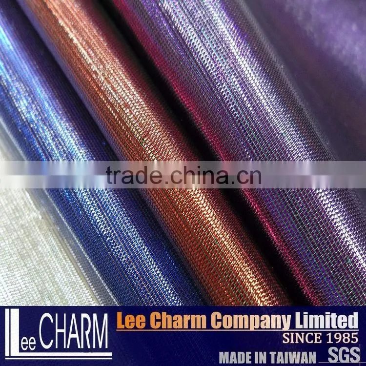 40% Nylon 60% Metallic Fabric Design Dress Materials