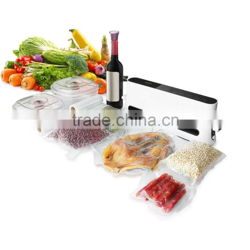 Home use food saver food sealing machine, stand/ table vacuum sealer