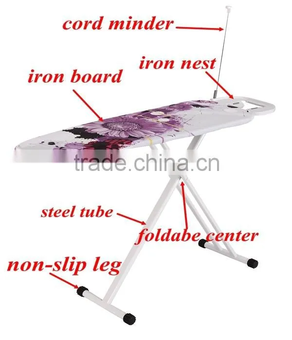 Mesh Top Folding Chair Ironing Board