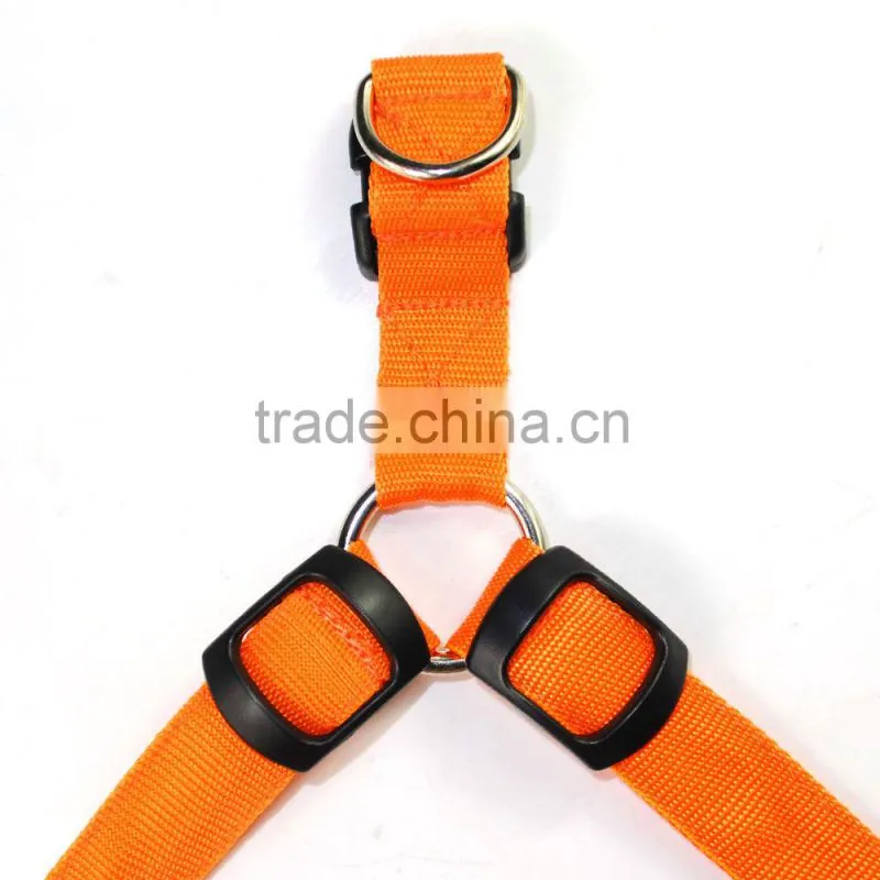 LED Flashing Light Dog Harness Safety Pet Dog Puppy Harness Collar & Lead Leash