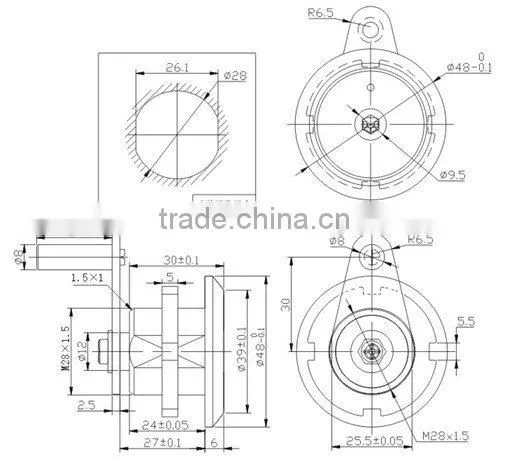 brass cylinder lock
