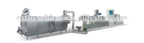 1.Automatic High Textured Extruded Soya Nuggets Making Machinery