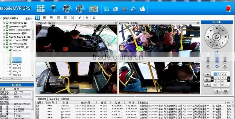4/8/12ch 960H HDD Mobile DVR 3g 4g gps wifi g-sensor 8ch mdvr