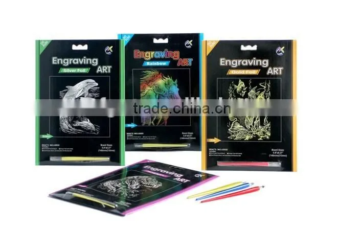 Engraving art foil