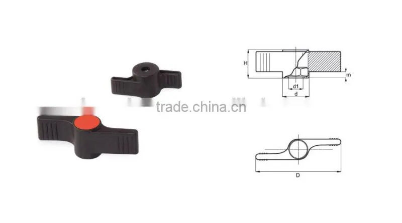Plastic Wing Knob BK8.0011
