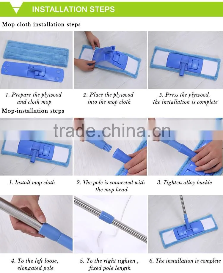buy wholesale cheap mop with telescopic long handle