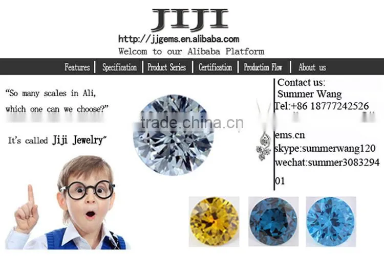Wholesale Loose 152# Green synthetic green spinel