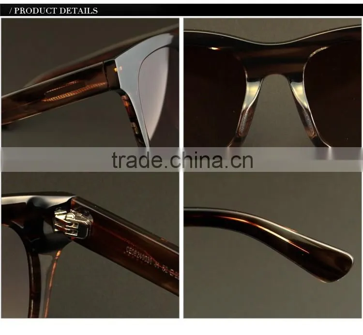 high quality acetate sunglasses new fashion Anti UV 400 sunglasses made in china