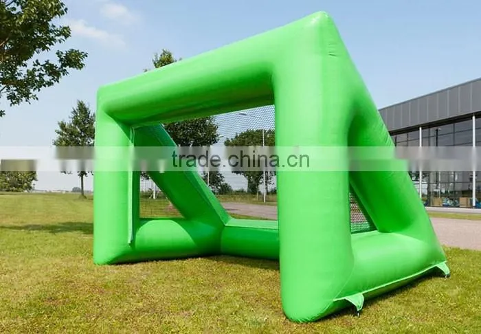 Commercial inflatable soccer training dummy,goal post inflatable soccer goal for kids