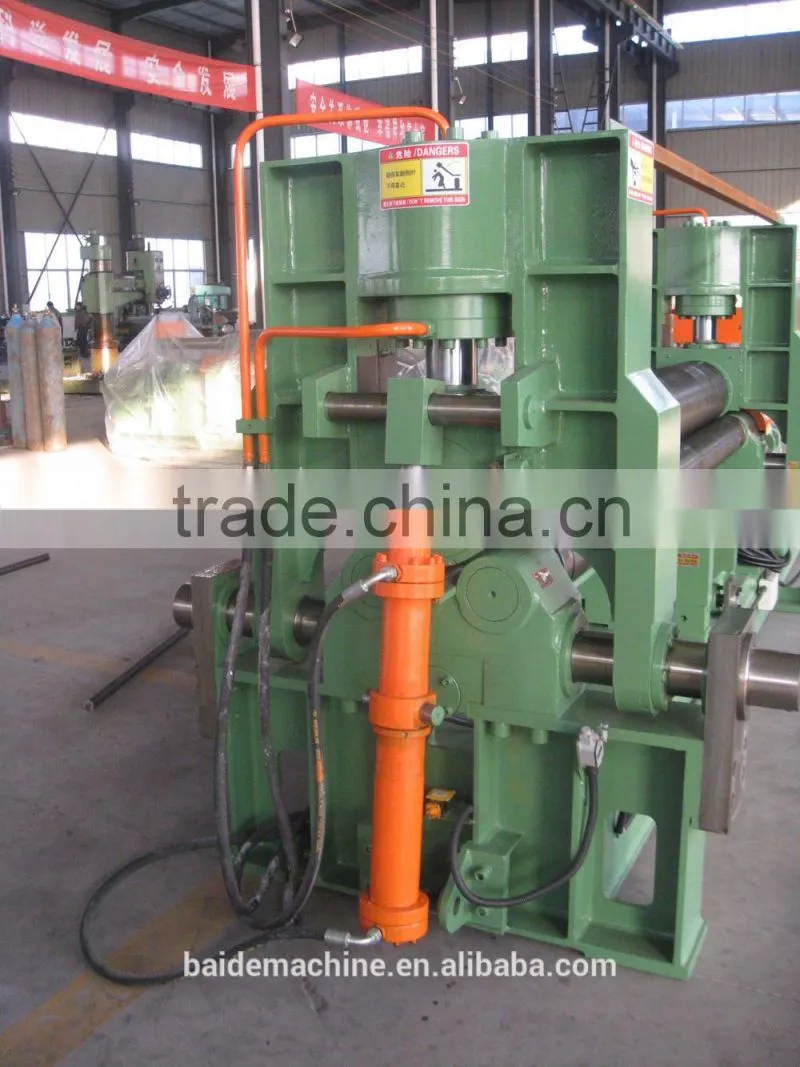Rolling machine for iol tank,W11S hydraulic bending machine for steel plateSolid round steel