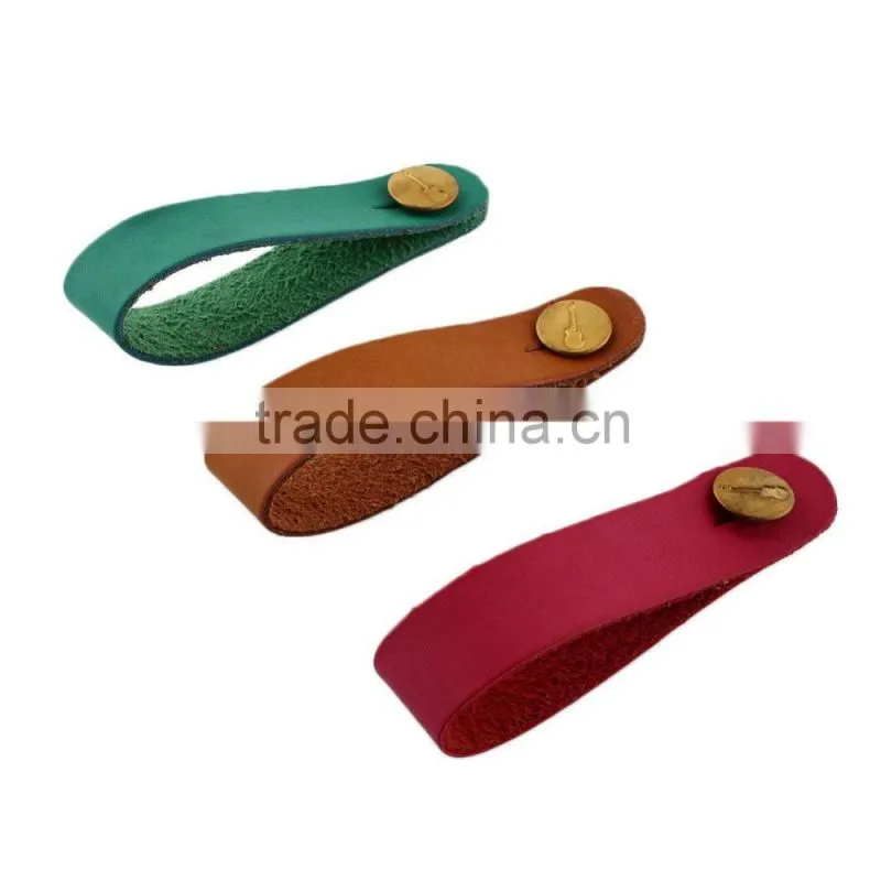 pu leather guitar strap hook button coloful option best promotion gift