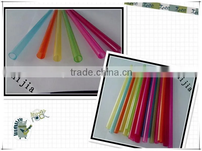 Hard plastic pp drinking straw for party