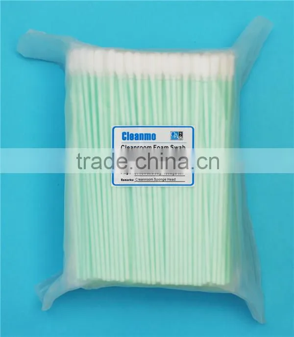 Long Handle small Foam Tipped Cleaning swabs ,swab for Cleaning Solution