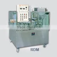 Automatic rotary cup filling and sealing machine