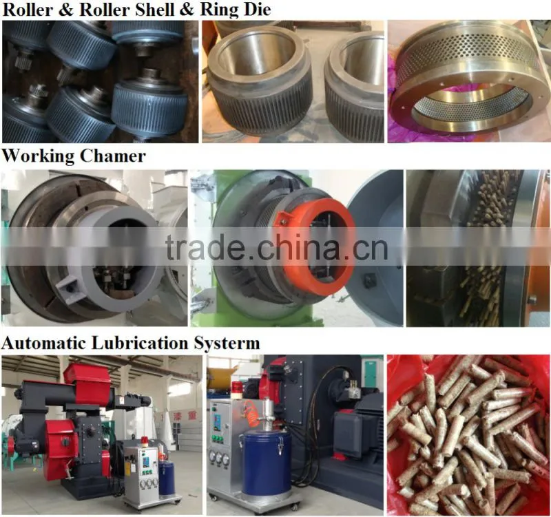 (Skype: hnlily07) high quality pine wood pellet machine/ best price china 6-12mm wood pellet machine