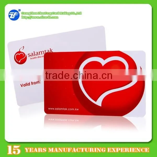 Factory direct sale 13.56mhz contactless ic key card
