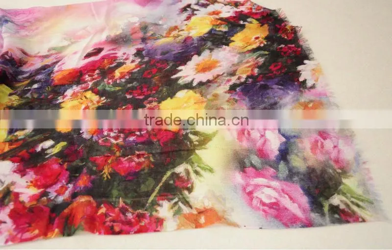 wool handmade scarf 2014 newest design 100% wool handmade scarf