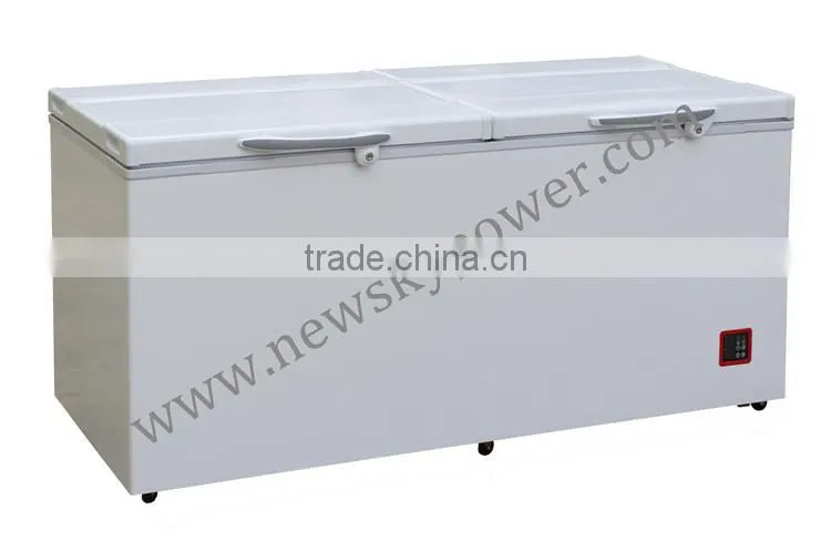 DC12V 24V solar deep freezer solar powered freezer solar refrigerator fridge freezer