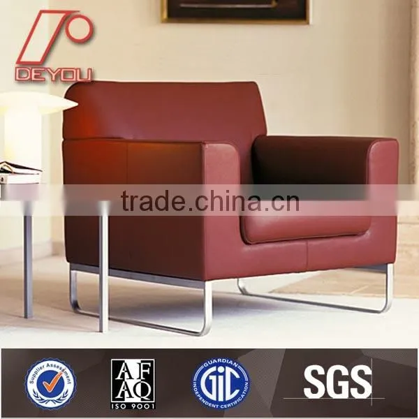 hotel lobby sofa, red sofa chair, single sofa, sofa chair for hotel SF-607