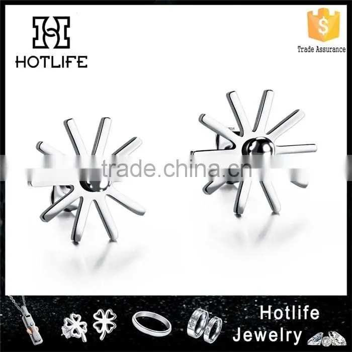 2016 fashion set gold jewelry flower earring dubai jewelry