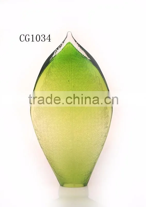 Promotion Green glass vase Decor