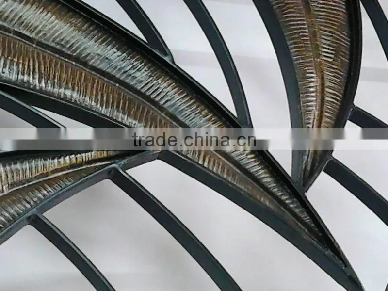 Top-selling hand-forged patio wrought wrought iron fence parts
