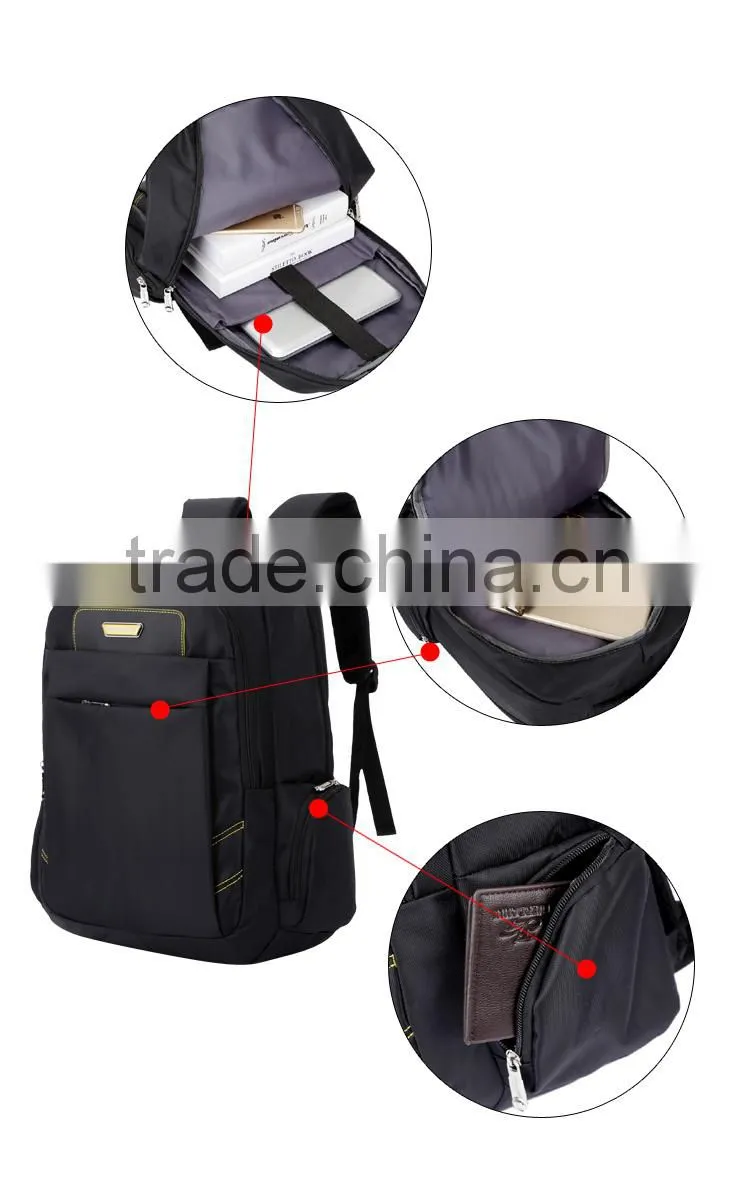 wholesale trolley backpack with wheels nylon material trolley backpack
