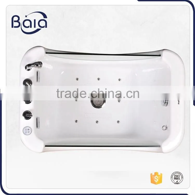 pass CE test deep pet dog clean acrylic hot bathtub