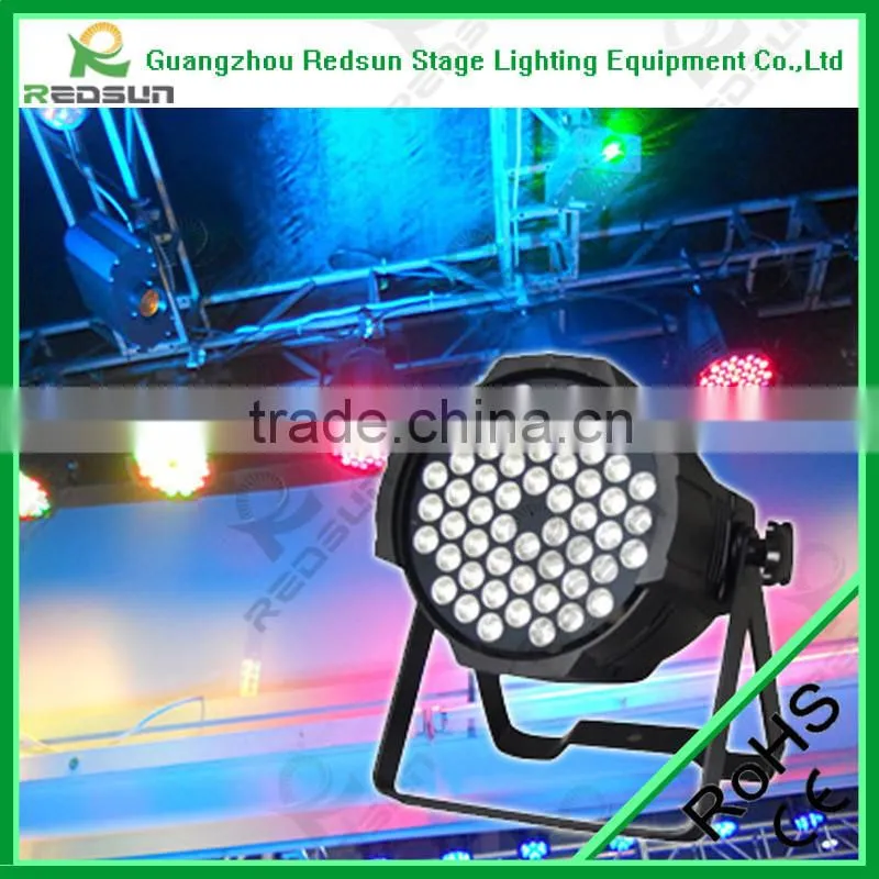 High quality professional diy stage lighting 54pcs rgb led Aluminum par light