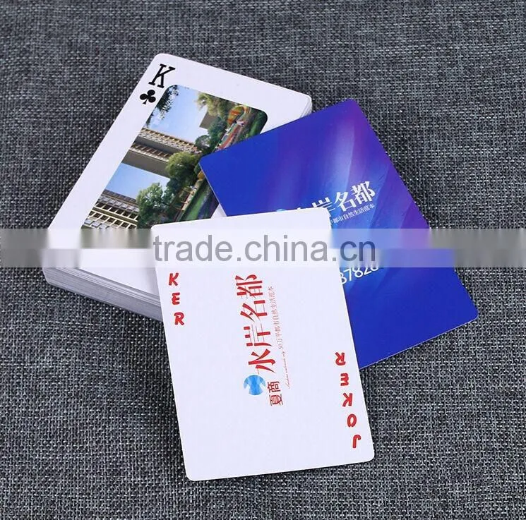 Customized UV Resistant Printing Paper Material Cheap Playing Card,Wholesale and retail children kids playing cards ---DH20657
