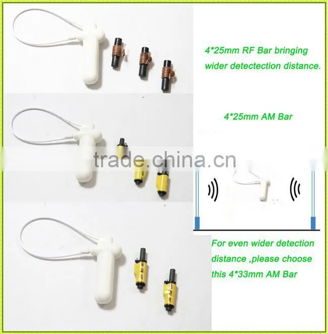 eas hard tag rf emove security tags rf eas tag with lanyard
