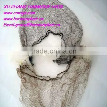 Quality nylon hair net for hair extensions