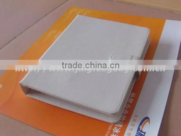 fashion white 7" keyboard leather tablet case