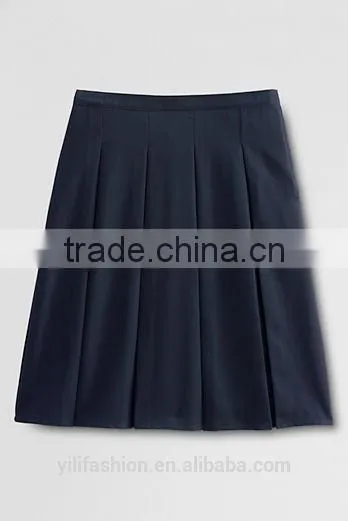 Resists fading and staining Women's Box Pleat Skirt