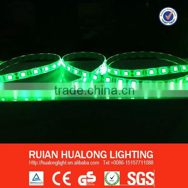 12V Green SMD 5050 60pcs/m LED Flex strip led