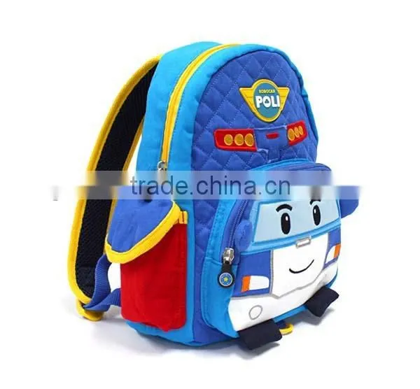 factory provide cotton fabric kids backpack