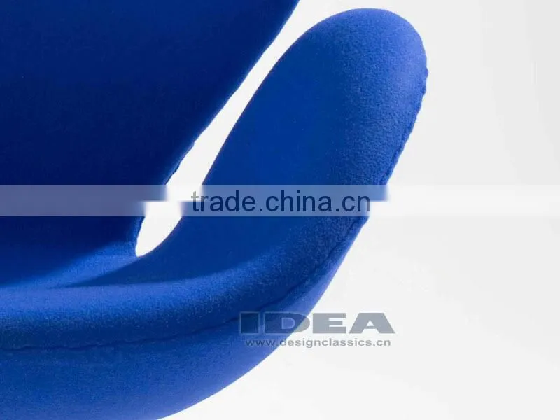 Replica Arne Jocabsen Swan Chair - Blue Fabric