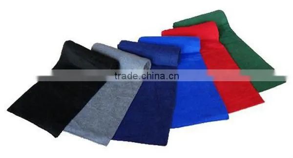 warmest and softest double side polar fleece scarf fabric for scarves
