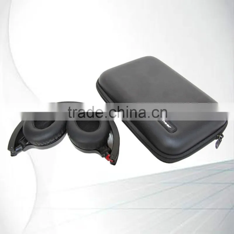 Shenzhen custom EVA portable earphone headphone protective case/boxes