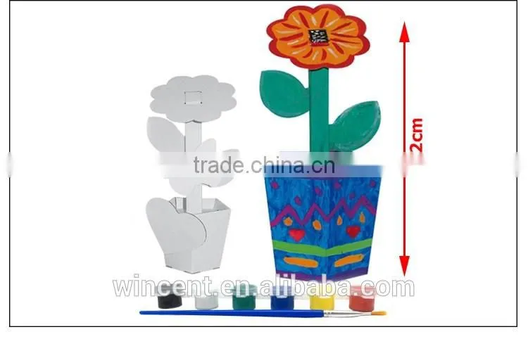 Kids DIY Educational Self Assemble Toys Cardboard Puzzle