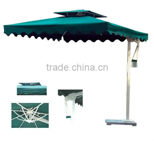 banana hanging umbrella,bbq umbrella,big umbrella
