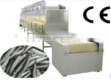 Seafood microwave drying equipment