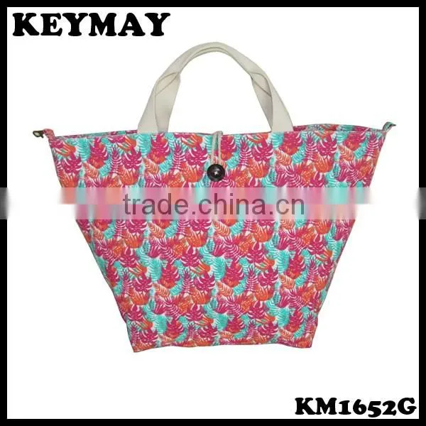 2016 new products lady fashion handbag woman designer bag cotton carry bag
