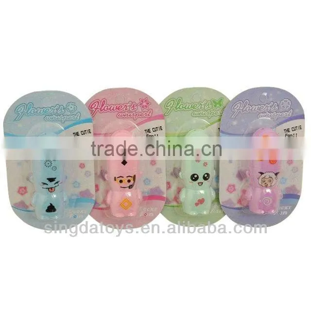 Mini bear sticker new design hand shake fan summer products