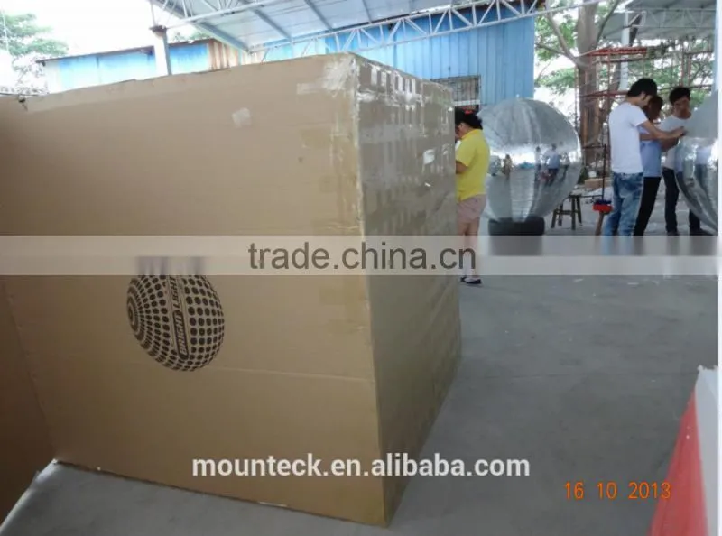 Large outdoor Christmas lights balls 120cm/150cm/170cm /200cm decoration ball fiber glass