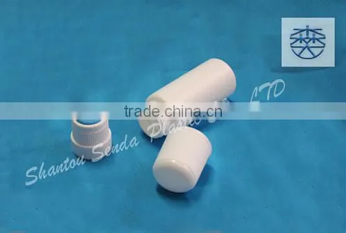 OEM easy open cap bottle with top sponge bottle liquid 50ml plastic bottle label