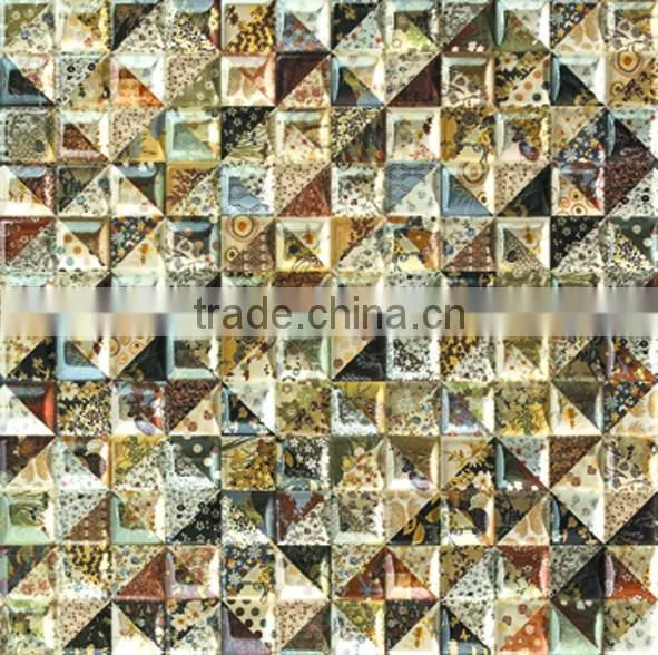 300*300mm restaurant kitchen tile floor tiles glazed tile 3d mosaic tile ceramic wall tile