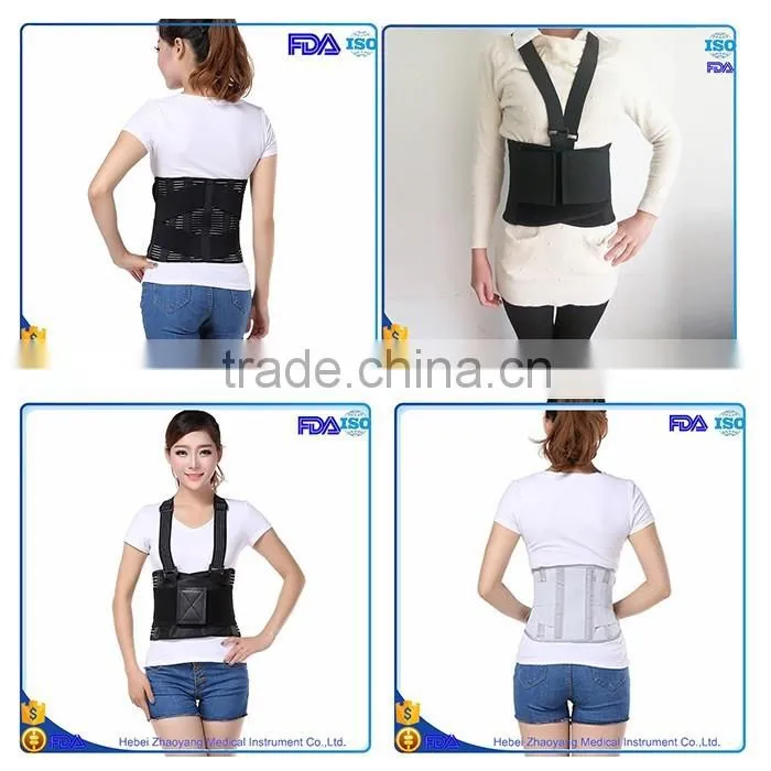 Black Weight loss heating warm waist trimmer belt