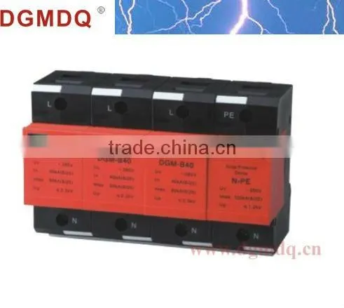 4P Power Surge Protector/ Class B surge protection device / 40kA